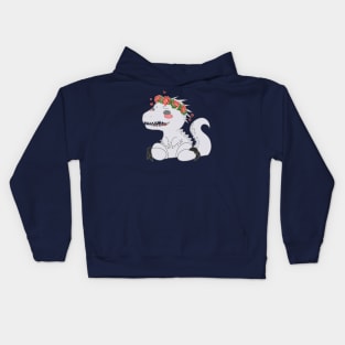 Indominus Rex Flower Crown Chibi Kids Hoodie